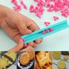 Alphanumeric Number Plastic Biscuit Mold No Sharp Edges and Safe for Children Suitable for Decorating Shop-Buying Biscuits