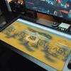 Messi Large Size Mouse Pad Large Gaming Table Cushion Non-slip Laptop Tablet Big Mousepad XXL Mat Mini PC Playmat With Lock Edge