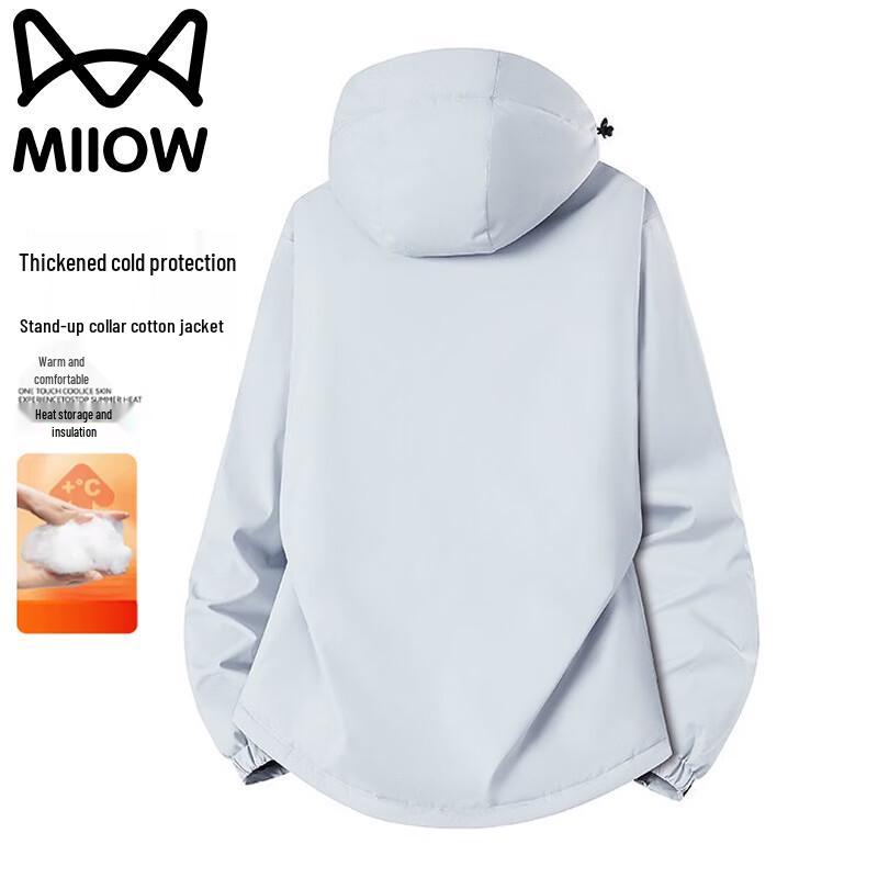 MiiOW Men's Graphene-Insulated Winter Padded Jacket
