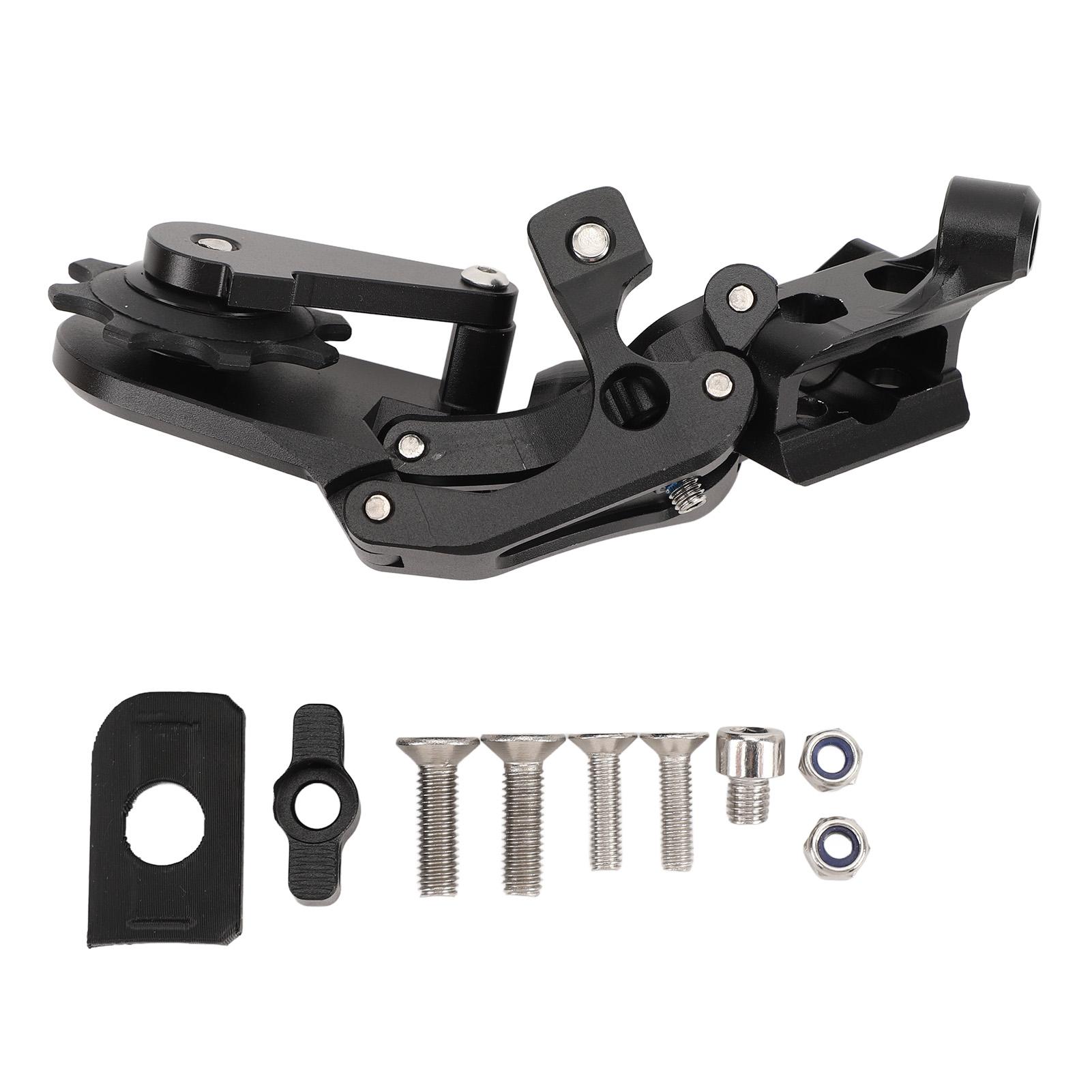 

Bike Rear Derailleur 5 6 7 Speed Rear Derailleur with Converter for Brompton C Line Single Hole Frame Black