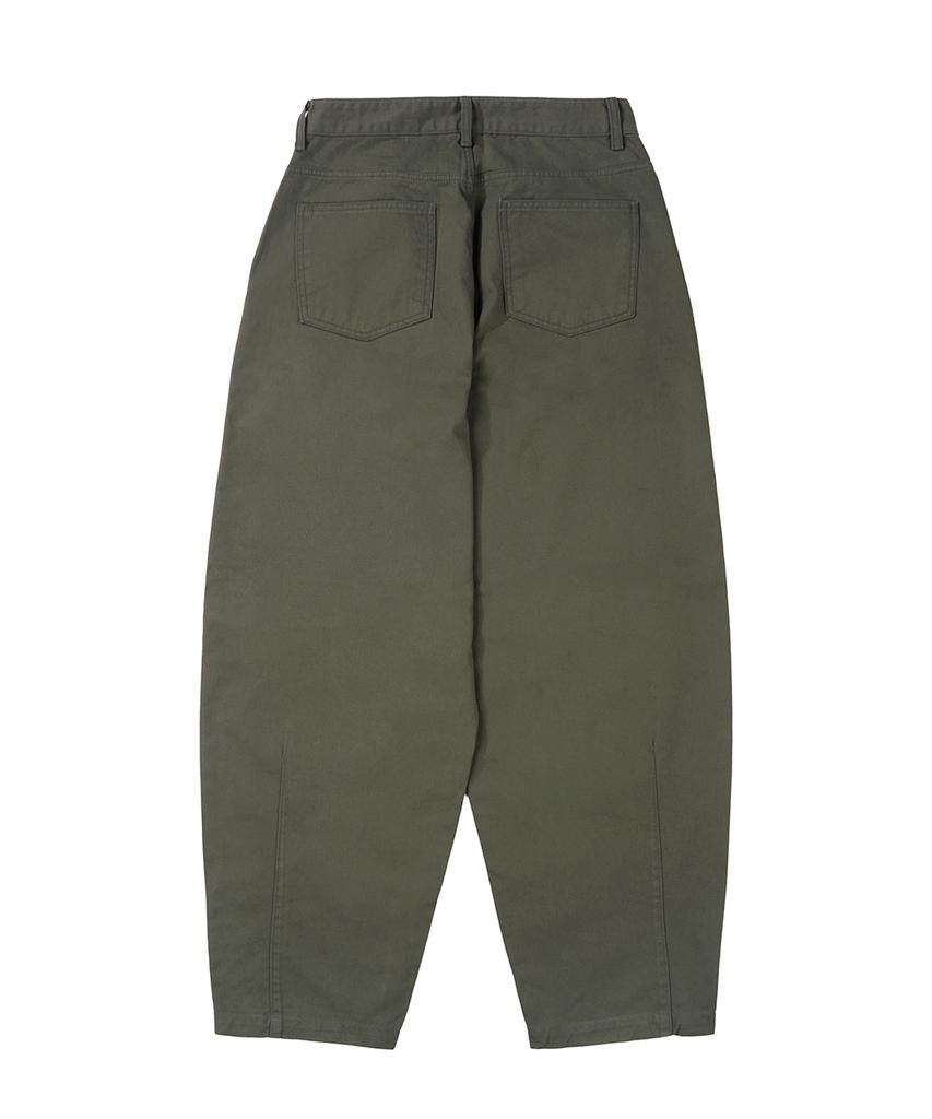 GAKKAI UNIONS Cotton Balloon Chino Pants Khaki