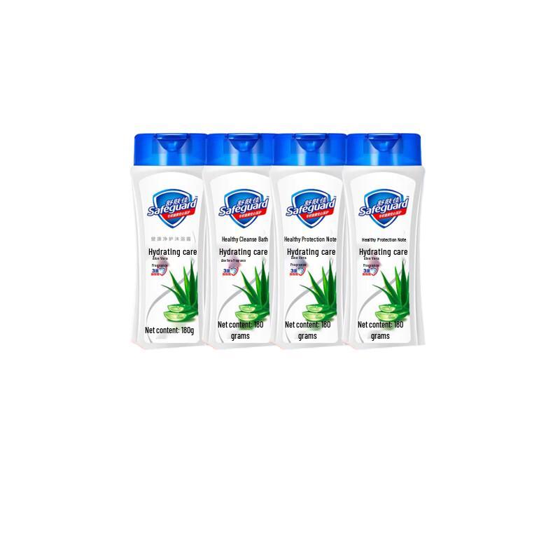 Safeguard Aloe Vera Travel Body Wash 4-Pack