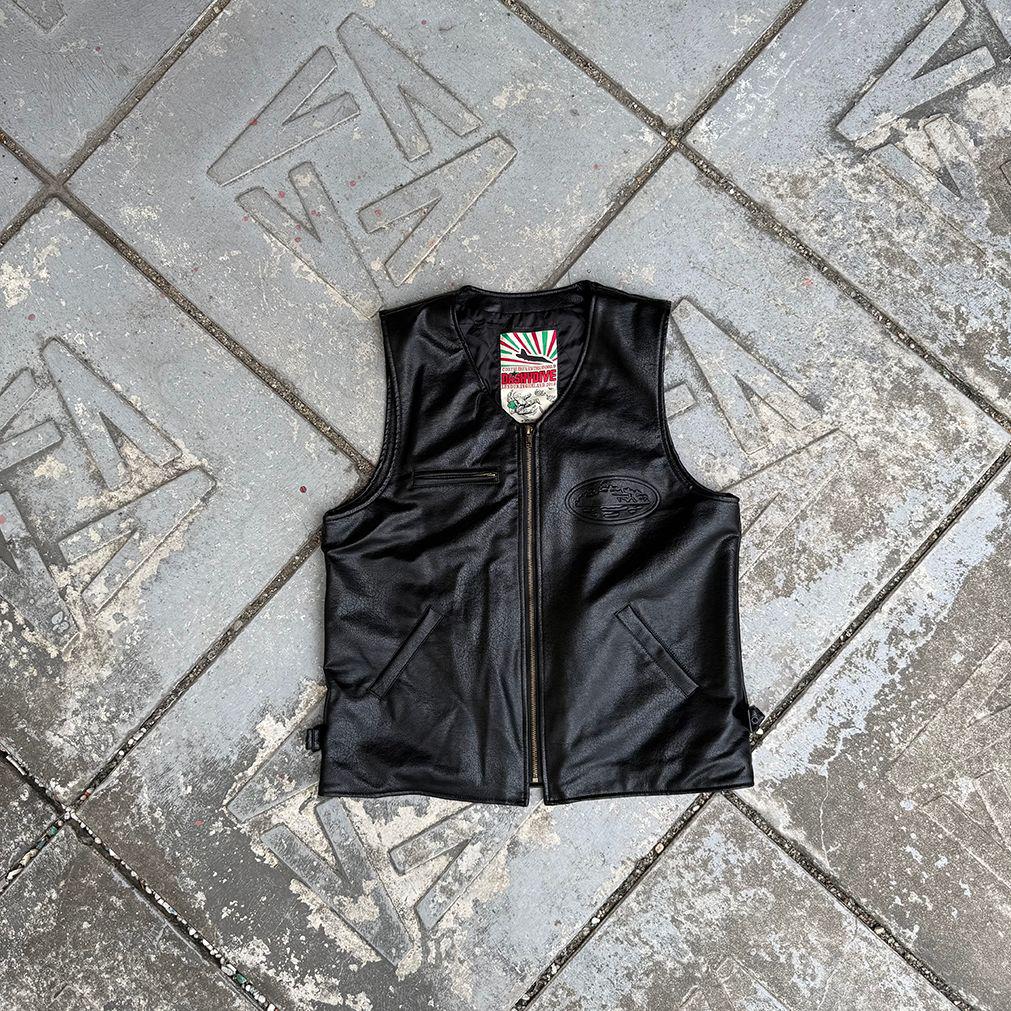 Herren Winter MA1 Fliegerjacke aus PU-Leder & Baumwolle - Retro Amerikanischer Street Style