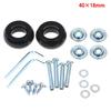 Universal Durable Silent Travel Luggage Casters Repair Replacement Suitcase Wheel Parts Wear Resistant Flexible
