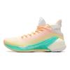 Anta KT4 Klay Thompson, Playoffs The Depth Of A Quiet Stream High top Basketball Shoes Men's White Red Yellow Green 11921101-3
