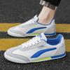 Men's Casual Shoes Lace-up Mesh Sneakers Summer Breathable Comfortable Walking Shoe Fashion Forrest Gump Driving Shoes for Men