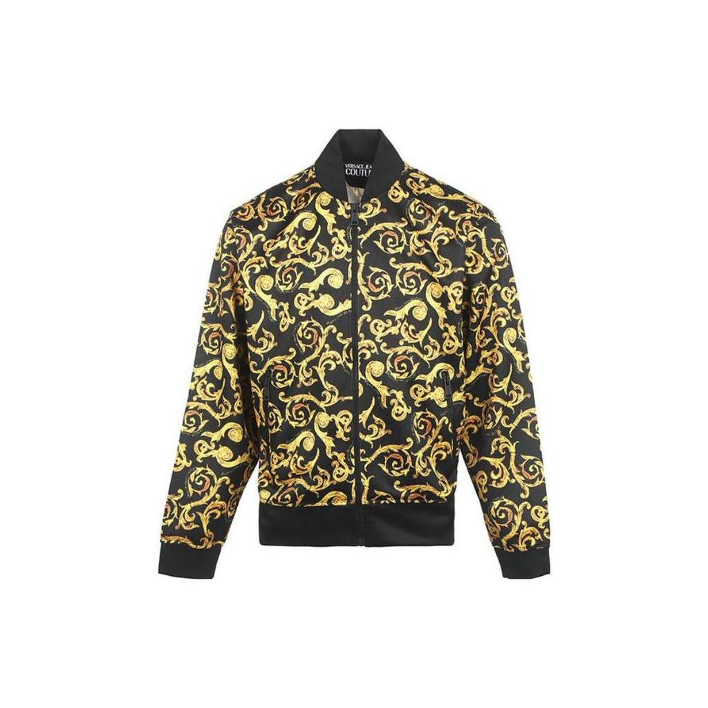 VERSACE JEANS COUTURE SS23 Jackets & Coats Men's Black 74GAI331-FS062-G89