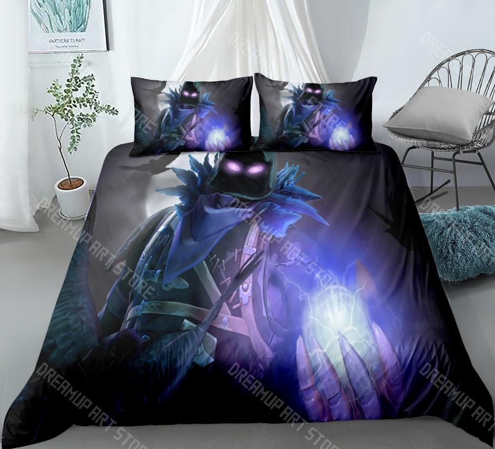 

Hot Game Duvet Cover Pillowcase Bedding Set F-FORTNITES Adult Boy Girl Bedroom Decoration Children Gift Single Double Large Size EU Single 90x200cm