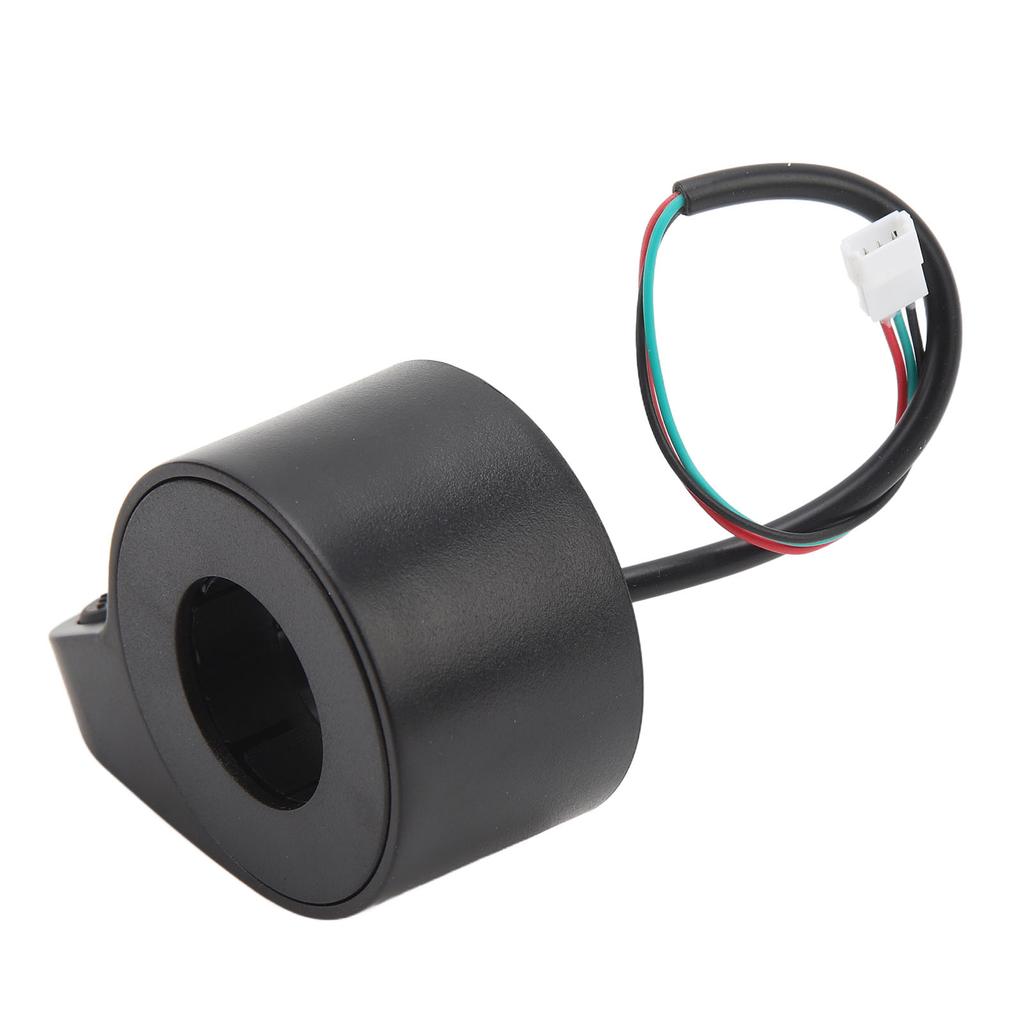 Acelerador de Polegar para Bicicleta Elétrica Listras Elevadas Preto Acelerador de Polegar de Dedo Flexível para Elétrico