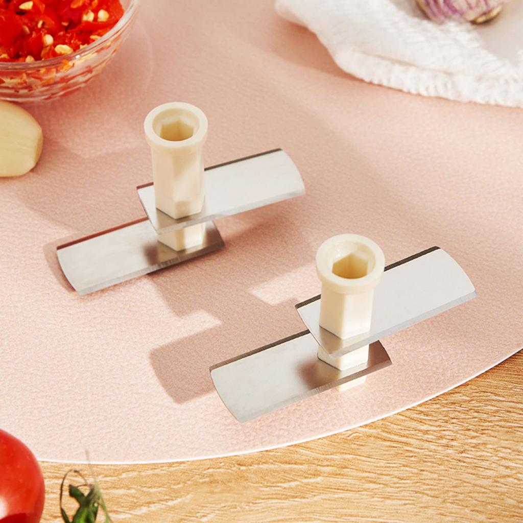 Easy Hand Push Garlic Chopper Manual Vegetable Mincer Portable Food Processor for Home Cooking Household Kitchen Tool