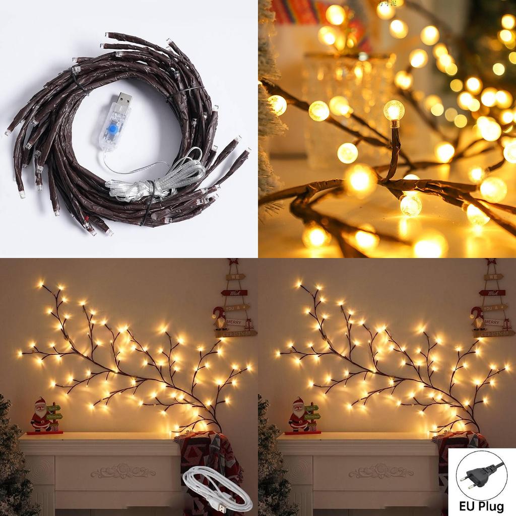 Led Tree Light For Indoor Bedroom And Living Room Decor With Dimmable Feature