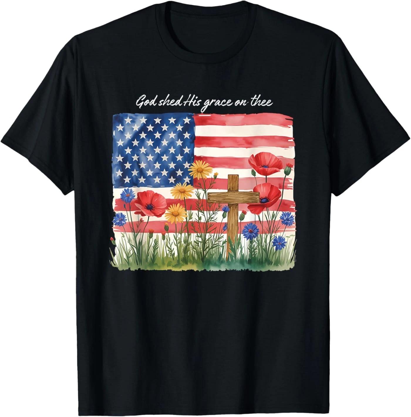 god shed his Grace on thee T-Shirt L