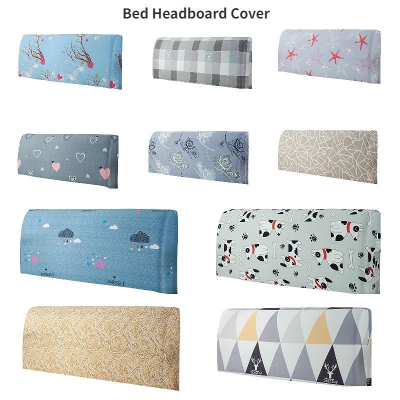 Dustproof Elastic Allinclusive Headboard Protection Cover Bedhead Decoration