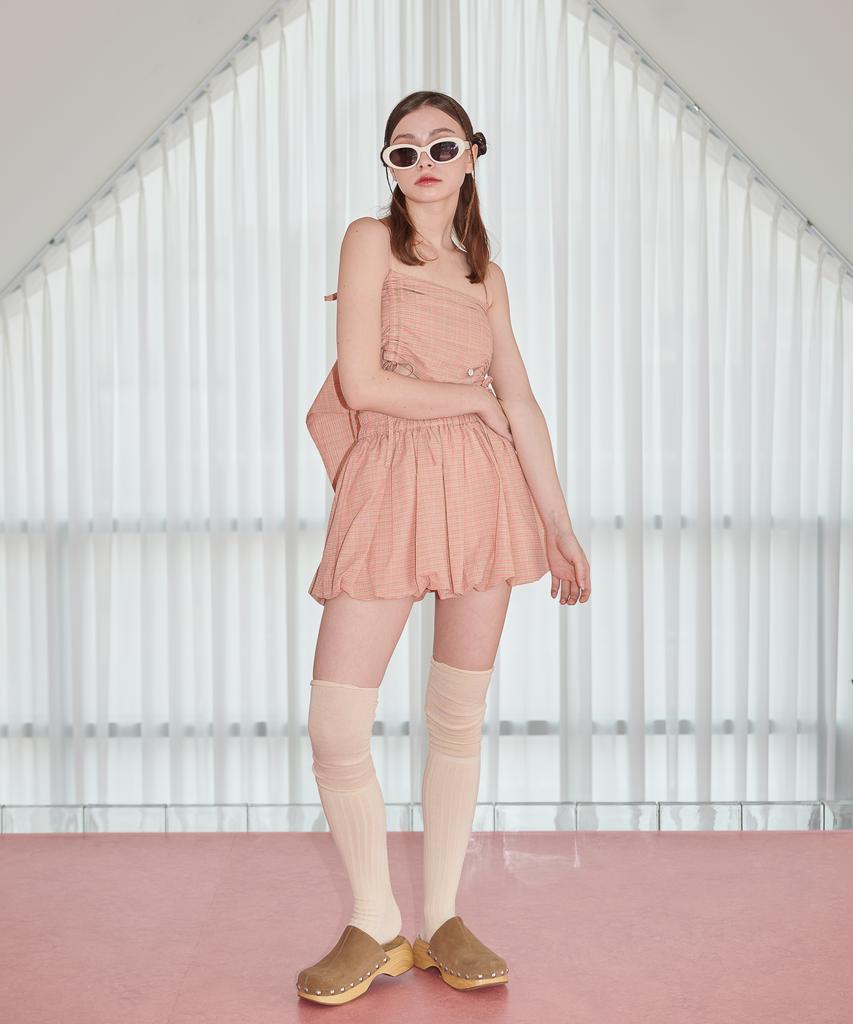UNUSUALNORMAL Cony Cocoon Two Piece Set_Check