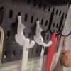 Органайзеры для хранения в помещении в форме кошек, крючок-вешалка для наушников и кабелей данных для держателя SKADIS, перфорированная панель, пластиковый крючок-кронштейн