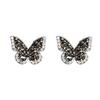 Exquisite Black Butterfly Earrings: 2025 High-End Luxury Design for Women