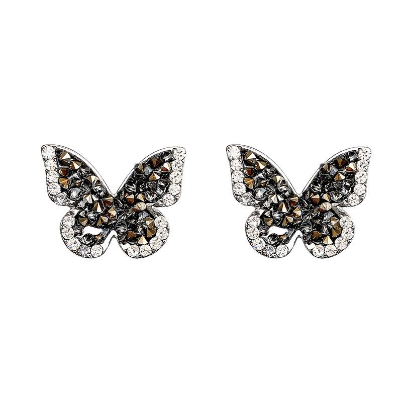 Exquisite Black Butterfly Earrings: 2025 High-End Luxury Design for Women