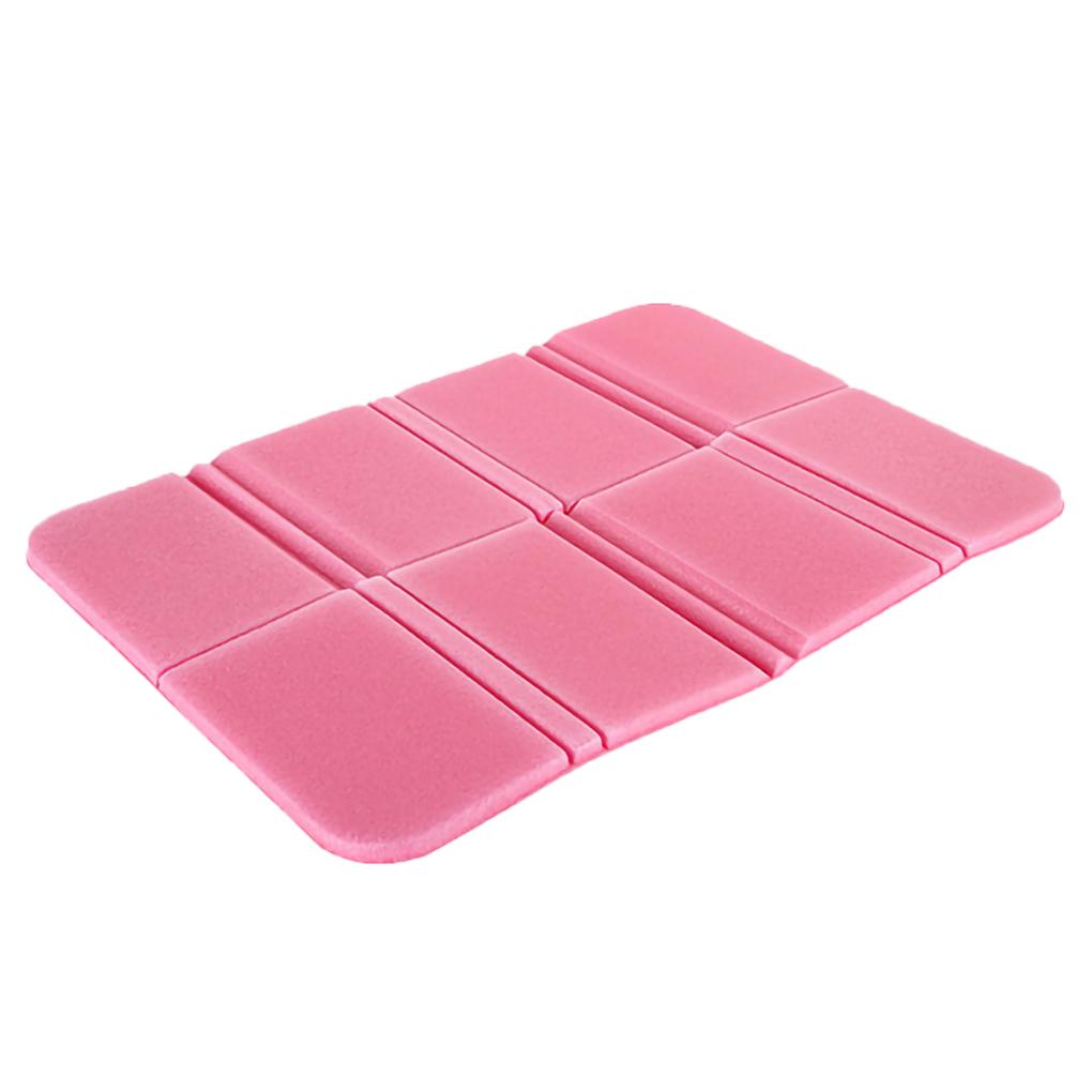 

Водонепроницаемый складной коврик для кемпинга на открытом воздухе, влагостойкий XPE, противоскользящая подкладка розовый