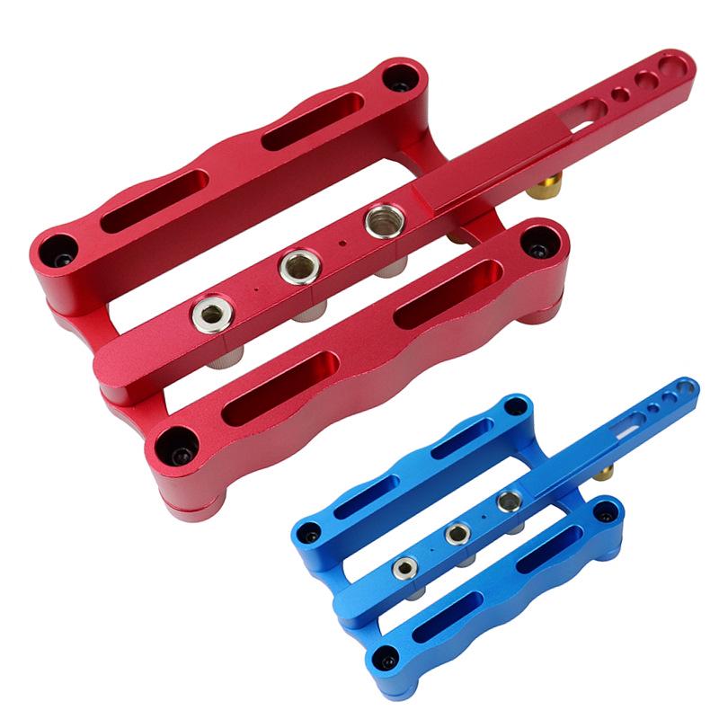 Vertical Woodworking Drill Guide: 3-in-1 Hole Opener for Dowel, Tenon, and Stick Jointing