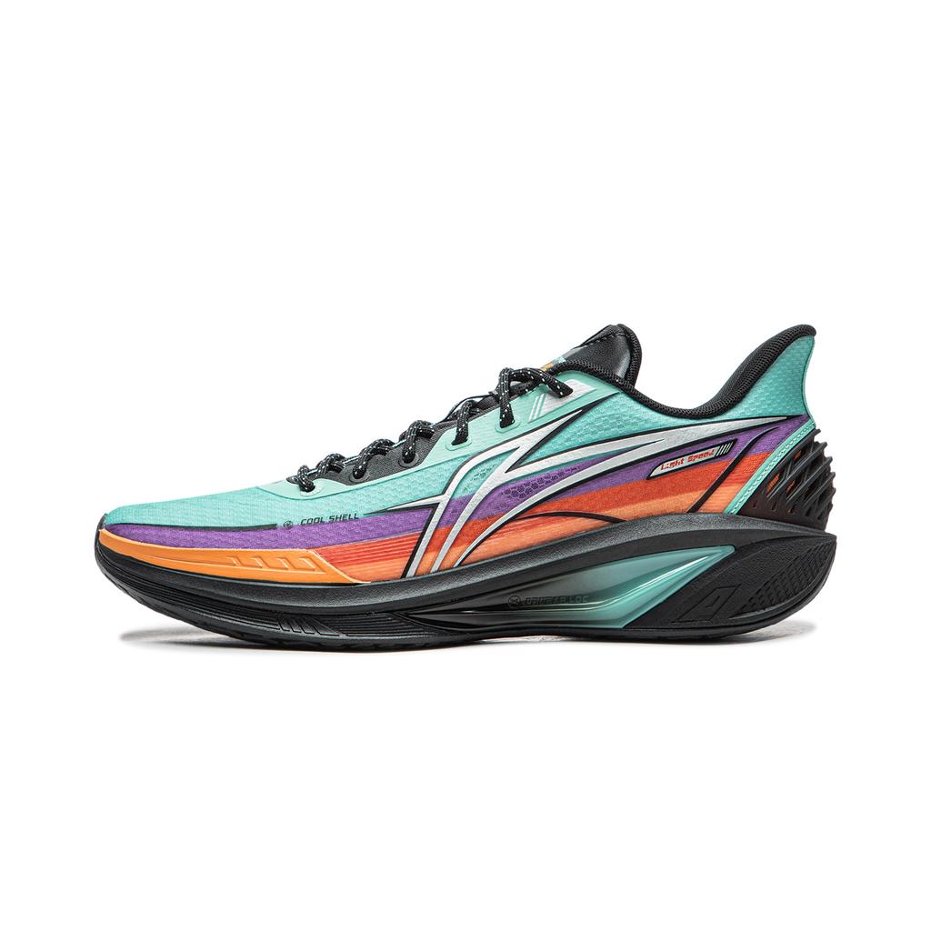 Lining Light Speed 4 Flag Stability Anti-Twist Support Comfortable Cushioning Non-Slip Wear-Resistant Rebound Low-Top Basketball Shoes ABPW011-3