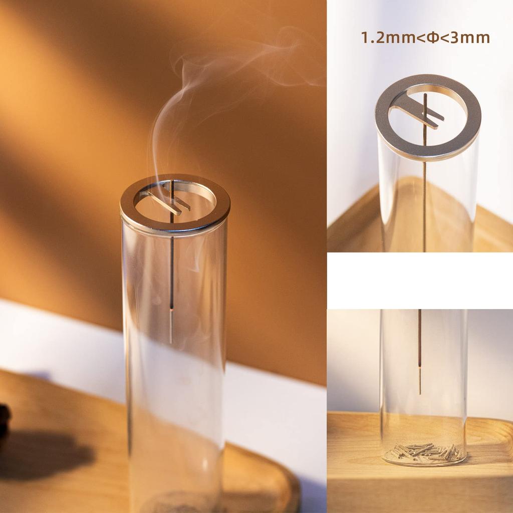 Incense Stylish Hanging Incense Healing Incense Made of Stylish Can Accommodate Incense of Different Vertical No Ash Easy To Tea Incense Yoga Tea