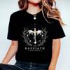 Basgiath War College Tshirt Trendy Dragon Fantasy Reader Bookish Tshirt Stylish Women Graphic Reading Tee Shirt
