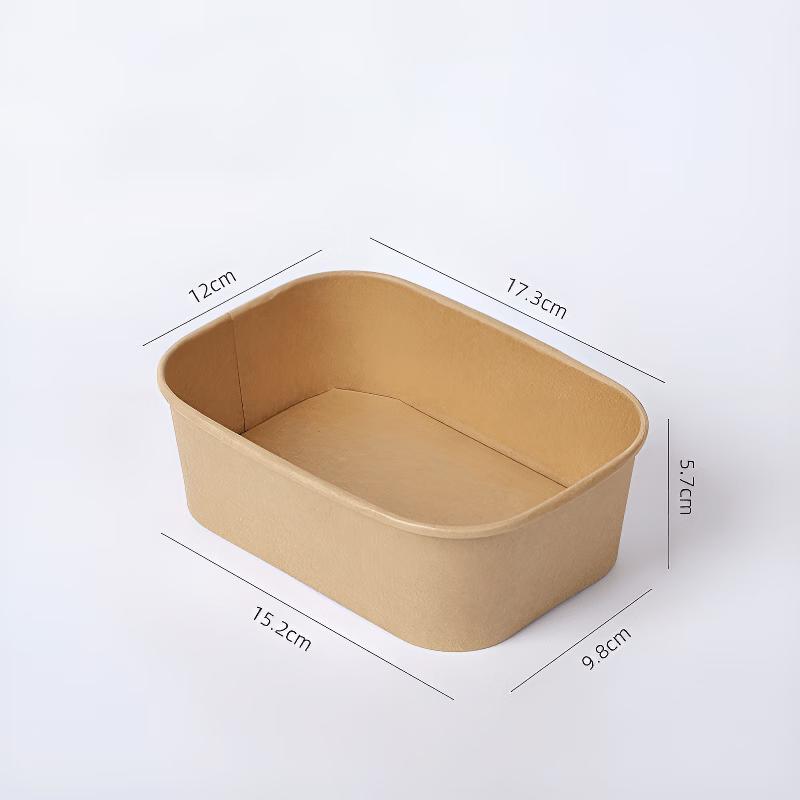 Disposable Food Container with Lid