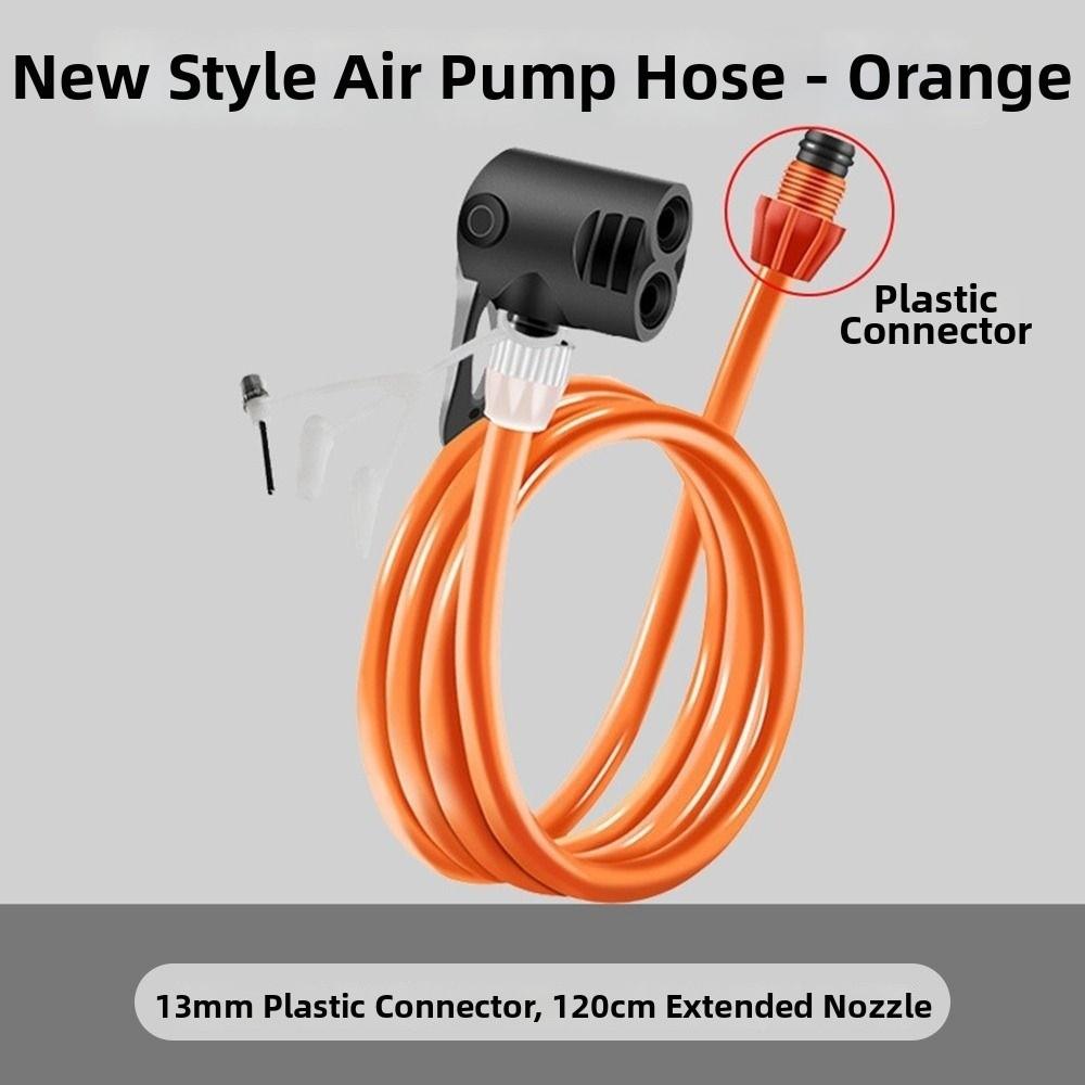Metal/Plastic Bicycle Air Pump Extension Tube Pump Tire Inflator Nozzles Bike Accessories