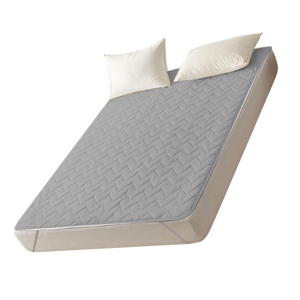 Mattress Pad Professional Slip Resistance Soft Comfortable Breathable Easy Care Single Quilted Bed Topper for Home