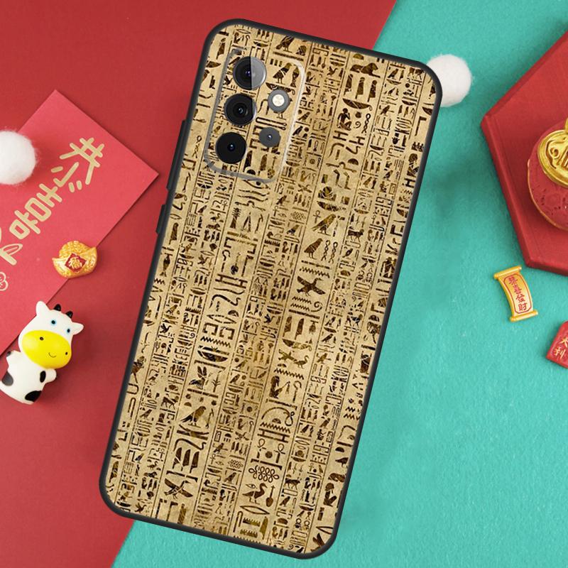 Egypt Pharaoh Mural Case For Samsung Galaxy A35 A55 A25 A15 A51 A71 A12 A32 A52 A13 A33 A53 A14 A34 A54 Cover