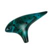 Alto C Key 12-Hole Smoked Ocarina for Professionals and Beginners