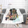 Ghosts Blanket Soft Warm Travel Portable Blanket Ghosts Comedy Idiots Assemble Pat Thomas Horrible History