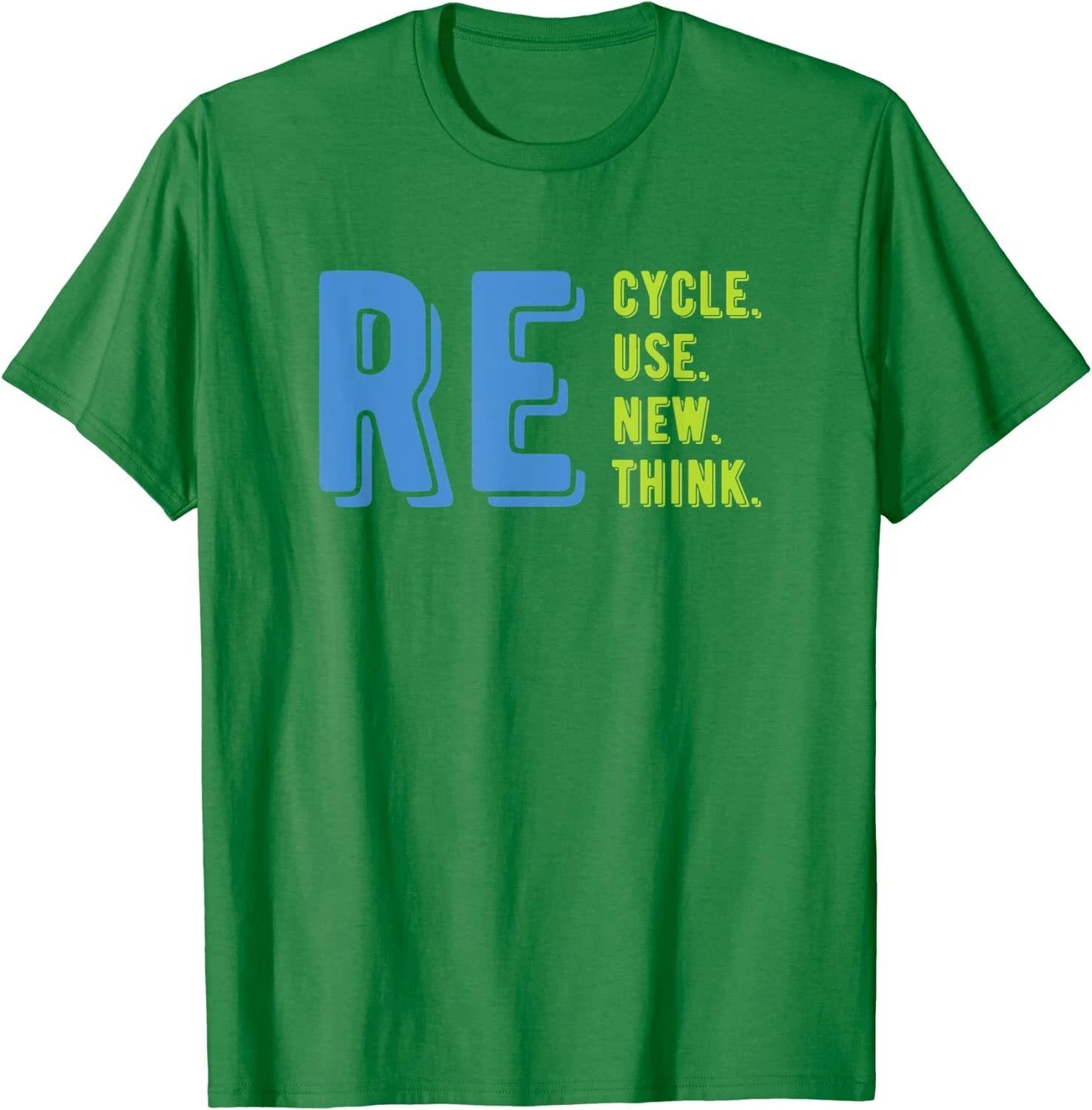 Recycle Reuse Renew Rethink Outfit For Earth Day & Every Day T-Shirt 4XL