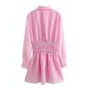 European and American Style, New Women's Clothing, Foreign Style, Fashionable, Casual Classic Textured Chiffon Shirt Skirt