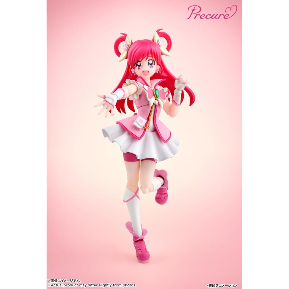 TAMASHII NATIONS SH Figuarty Ano! PreCure 5 Cure Dream -Edice designéra postav PreCure- Cca. 135mm Pohyblivá figurka z ABS a PVC, malovaná