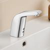 Touchless Bathroom Sink Faucet, Automatic Motion Sensor Restroom Toilet Faucet Cold Water with Single Hole, Battery Operated for 9.5 Mm Pipe