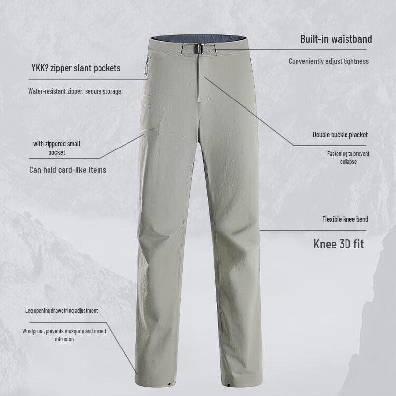 Pelliot Men's Outdoor Softshell Sports Pants