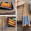 Gift Family Household Japanese Style Kitchen Bamboo Chopsticks Sushi Utensils Tableware Dinnerware