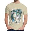 Studio Ghibli Totoro Spirit Away White Dragon Haku T Shirt Fashion Crewneck Custom Men S Harajuku