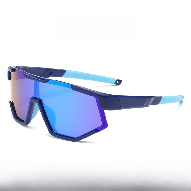 Kids Sunglasses Uv400 Polarized Full Frame Silicone For Outdoor Play And Cycling
