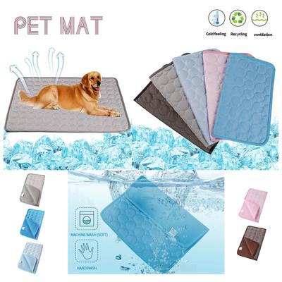 Dog Mat Pet Chilly Summer Cool Bed Pad Cushion Indoor