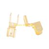 F26C 30Pcs NonInsulated Brass Spades Connectors 2 Way Wire Terminals Adapter