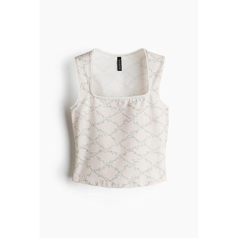 

HM 2025 Новая осенняя женская одежда Мода Повседневный Повседневный Жилет с отделкой в виде маленьких колечек 1259458