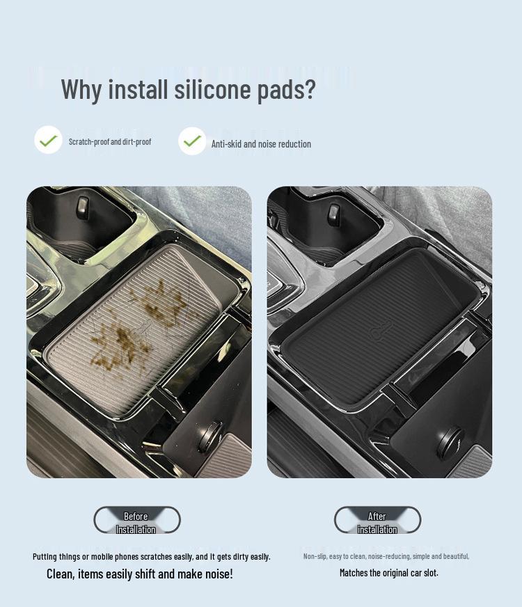 Wuling Starlight 23-24 Wireless Charging Silicone Anti-Slip Car Pad
