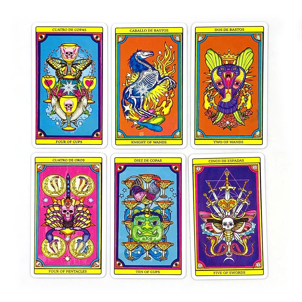 New Tarot Cards Chinese Style Deck Oracle English Visions Divination Edition Borad Playing Games Family Gathering Game Cards