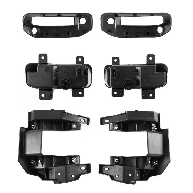 

1Pair Car Front Bumper Driving Lamps LED Fog Light Assembly For Dodge Ram 1500 2019-2025