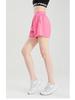 Women's Quick-Dry High Waist Running Shorts - Anti-Exposure, Fake Two-Piece Design with Inner Lining