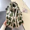 New  Korean Fashion Scarves Luxury Design Men Women Warm Scarf Thick Student Travel Wrap Bufanda Echarpe Blanket Shawl Cloak