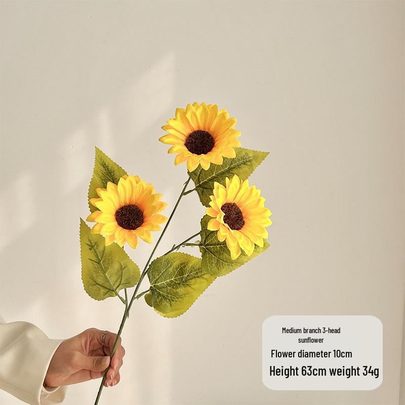Sunflower Bouquet - Artificial Silk Flowers for Living Room, Office, Bedroom Ornaments