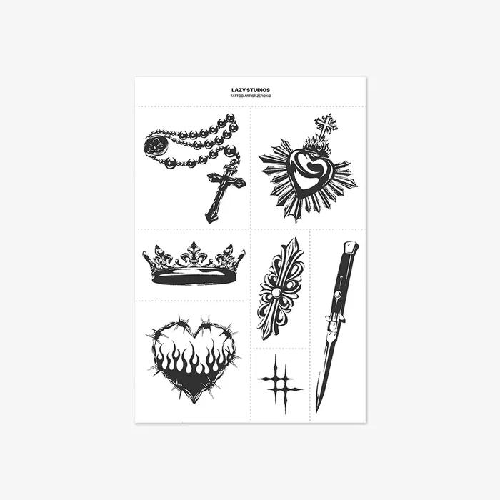 

Тату-мастер Zerokid 01 Временная наклейка-тату